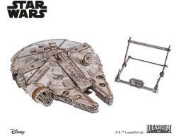 Ugears 3D dřevěná mechanická skládačka Star Wars Millennium Falcon